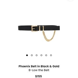 Phoenix Belt in Black & Gold
B-Low the Belt